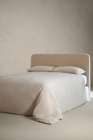 Одеяло из хлопка с мини-вафельным узором