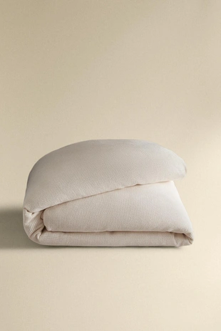 Одеяло из хлопка с мини-вафельным узором- Заказать в России