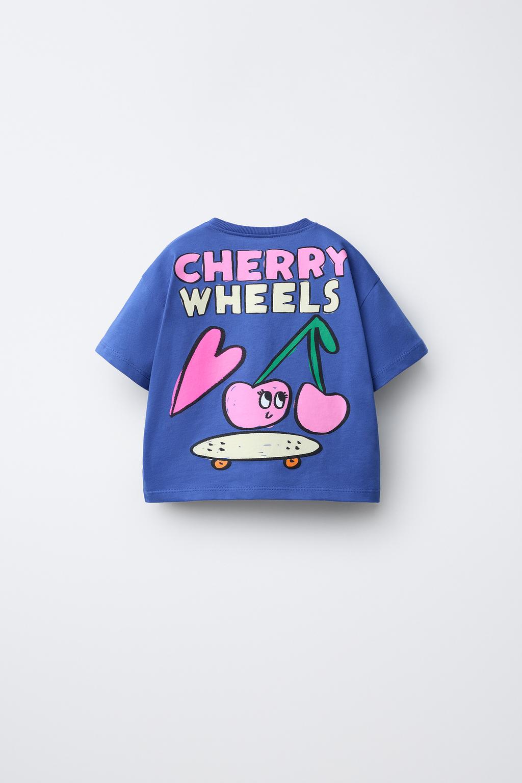 ФУТБОЛКА С НАШИВКОЙ ИЗ МАХРОВОЙ ТКАНИ