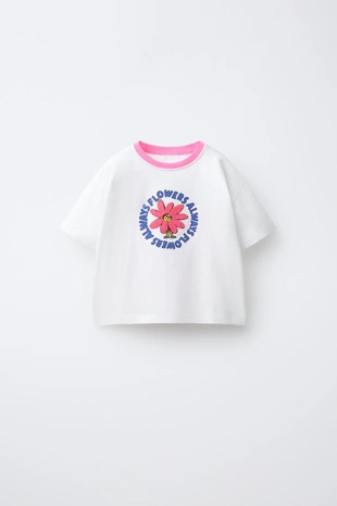 Футболка с волнистой нашивкой