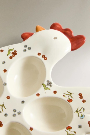 Детская флористическая курочка для яиц- Заказать в России