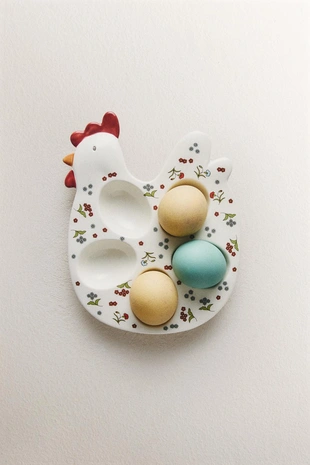 Детская флористическая курочка для яиц- Заказать в России