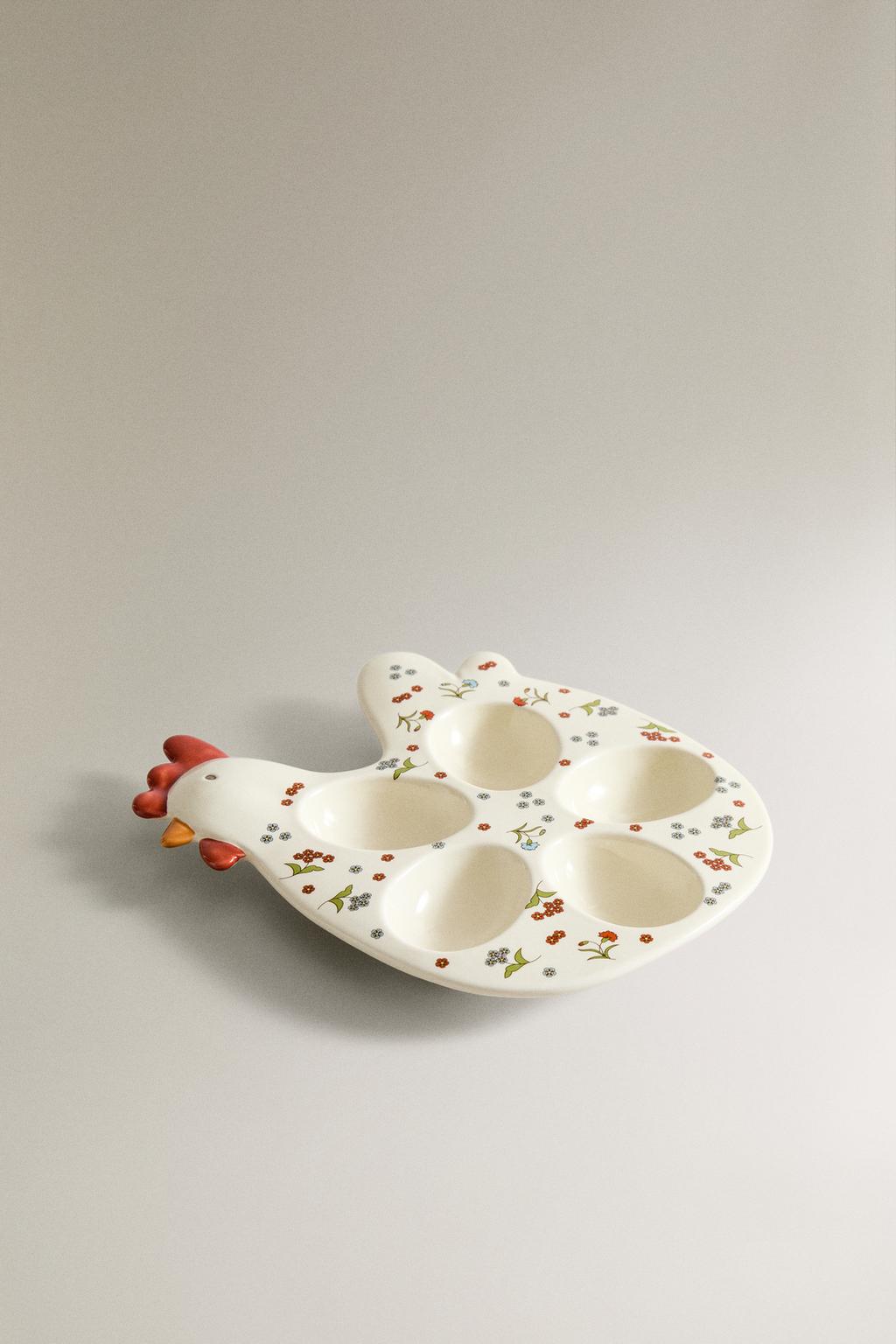 Детская флористическая курочка для яиц