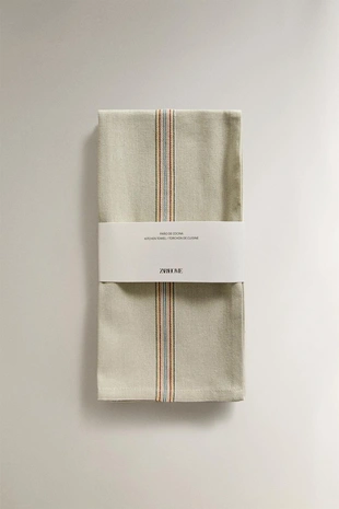 Набор чайных полотенец в полоску (набор из 2 шт.)- Заказать в России