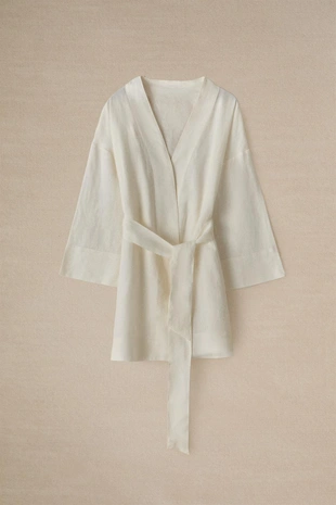 Халат из льна- Заказать в России