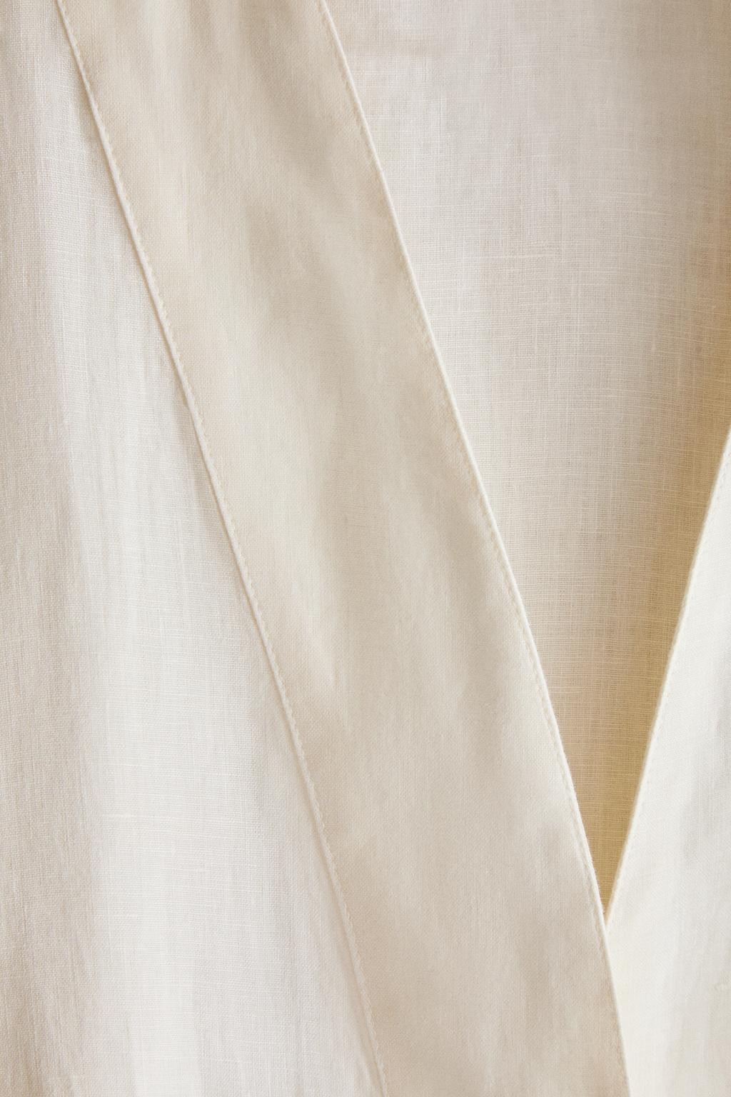 Халат из льна