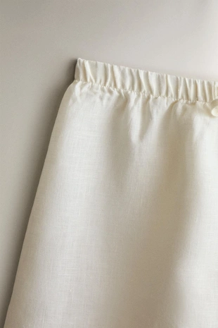 Льняные шорты- Заказать в России