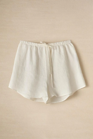 Льняные шорты- Заказать в России