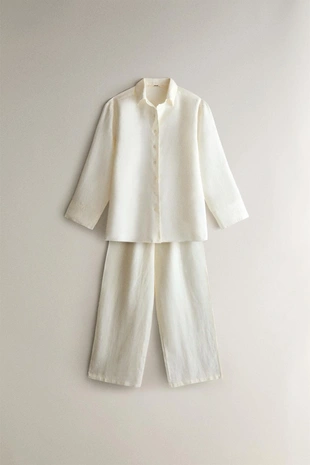 Льняные брюки- Заказать в России