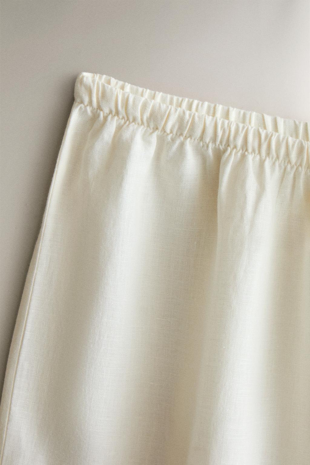 Льняные брюки