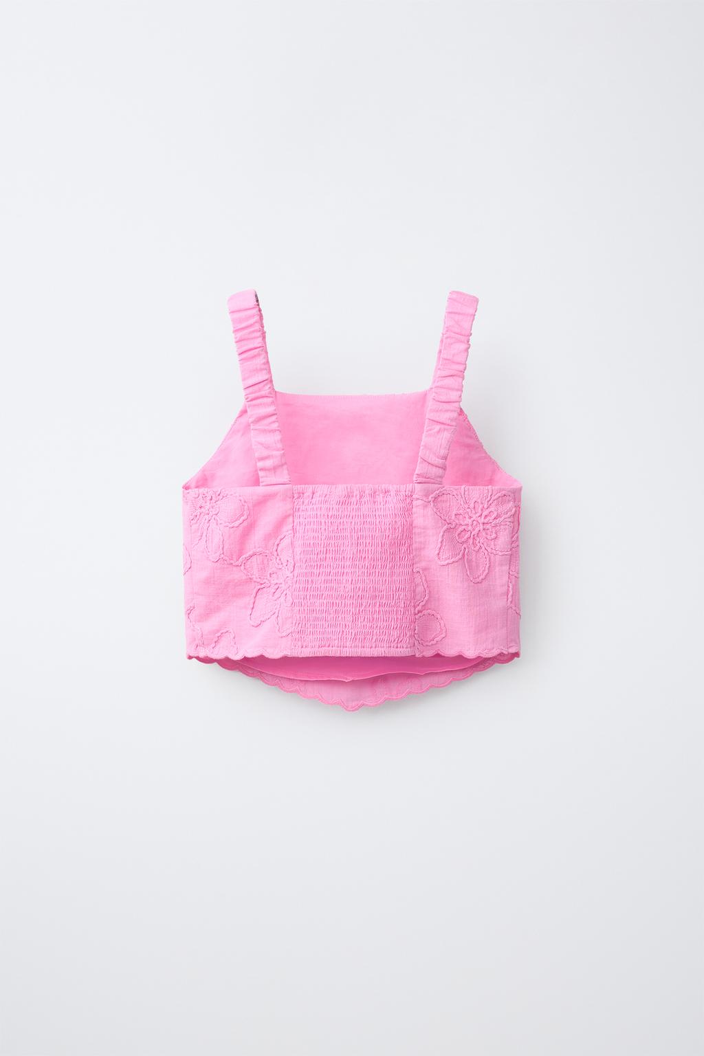 ТОП С ВЫШИВКОЙ ЦВЕТОВ