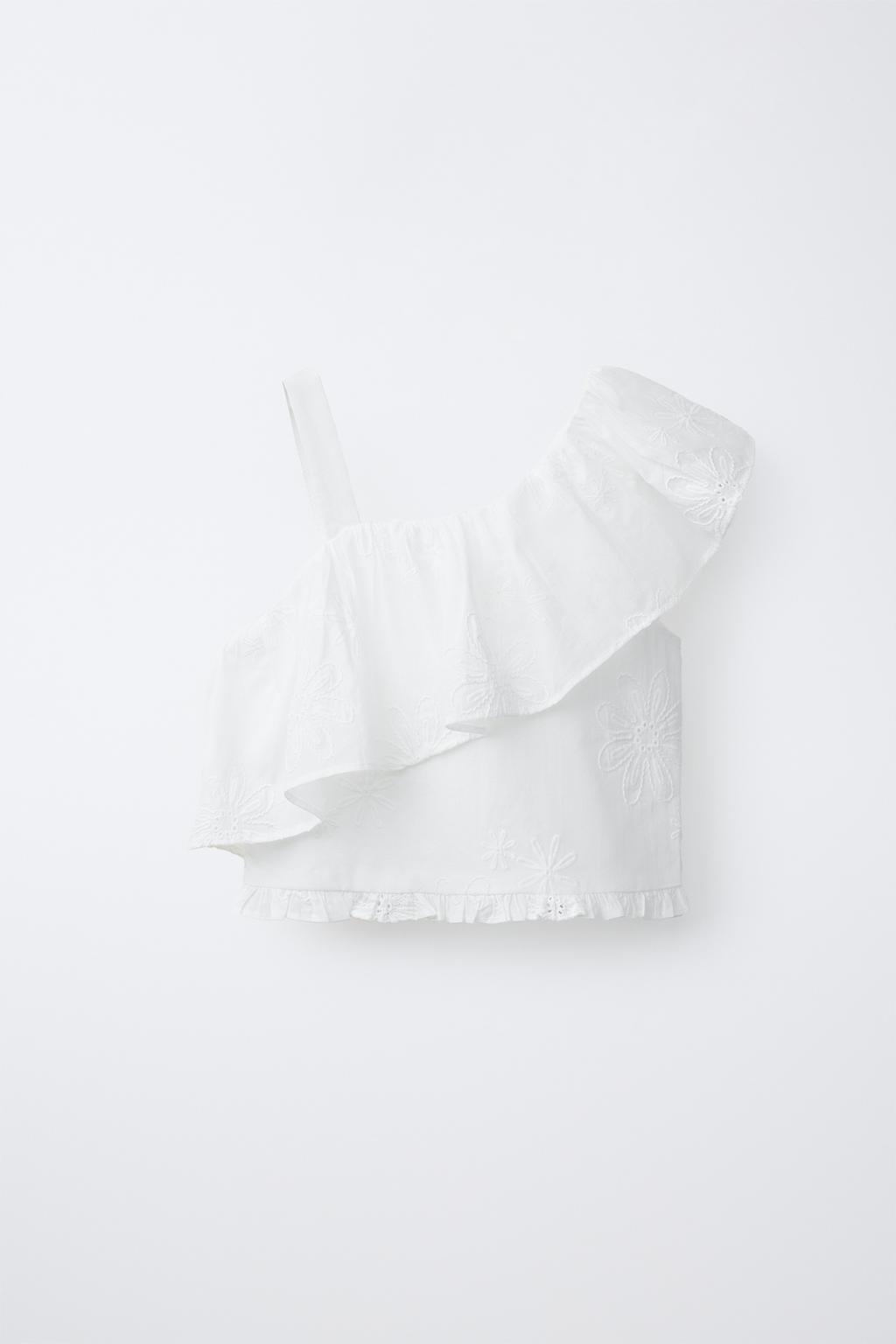 ТОП С АСИММЕТРИЧНЫМ ВОЛАНОМ