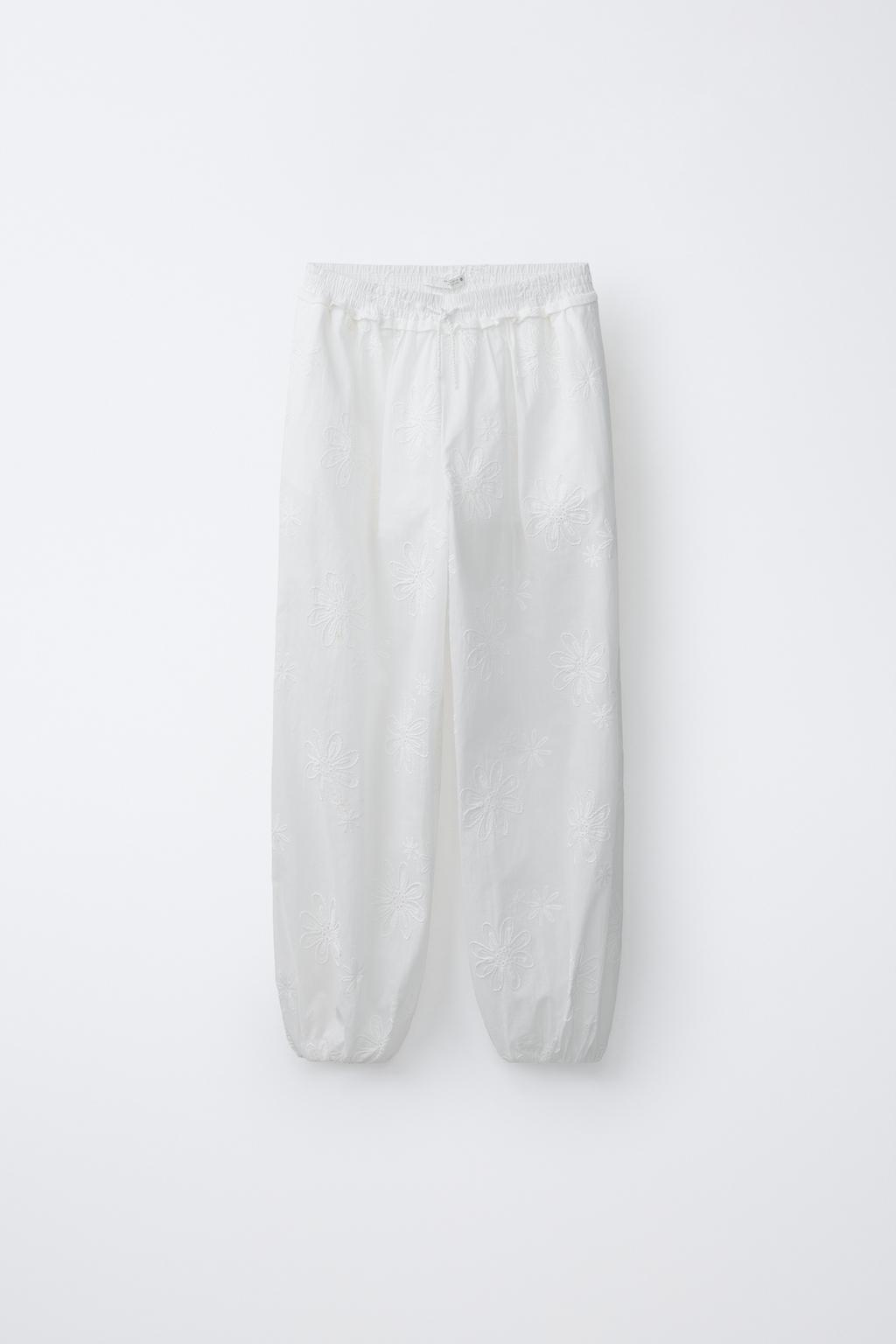 БРЮКИ-АФГАНИ С ВЫШИВКОЙ