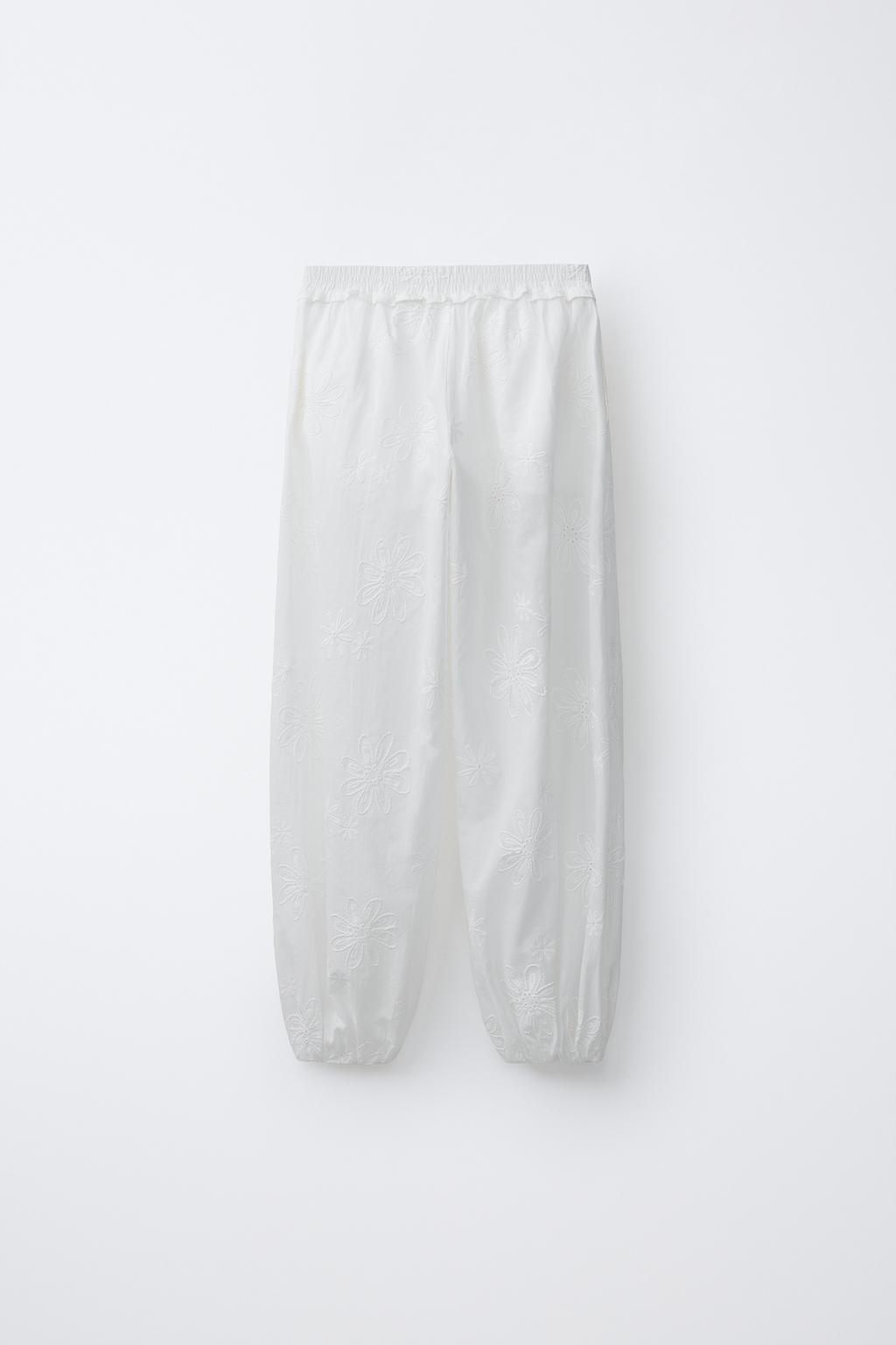 БРЮКИ-АФГАНИ С ВЫШИВКОЙ