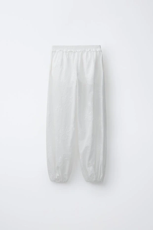 Брюки-афгани с вышивкой- Заказать в России