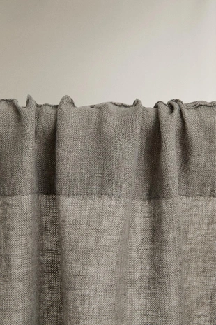 Занавеска из льна средней плотности- Заказать в России