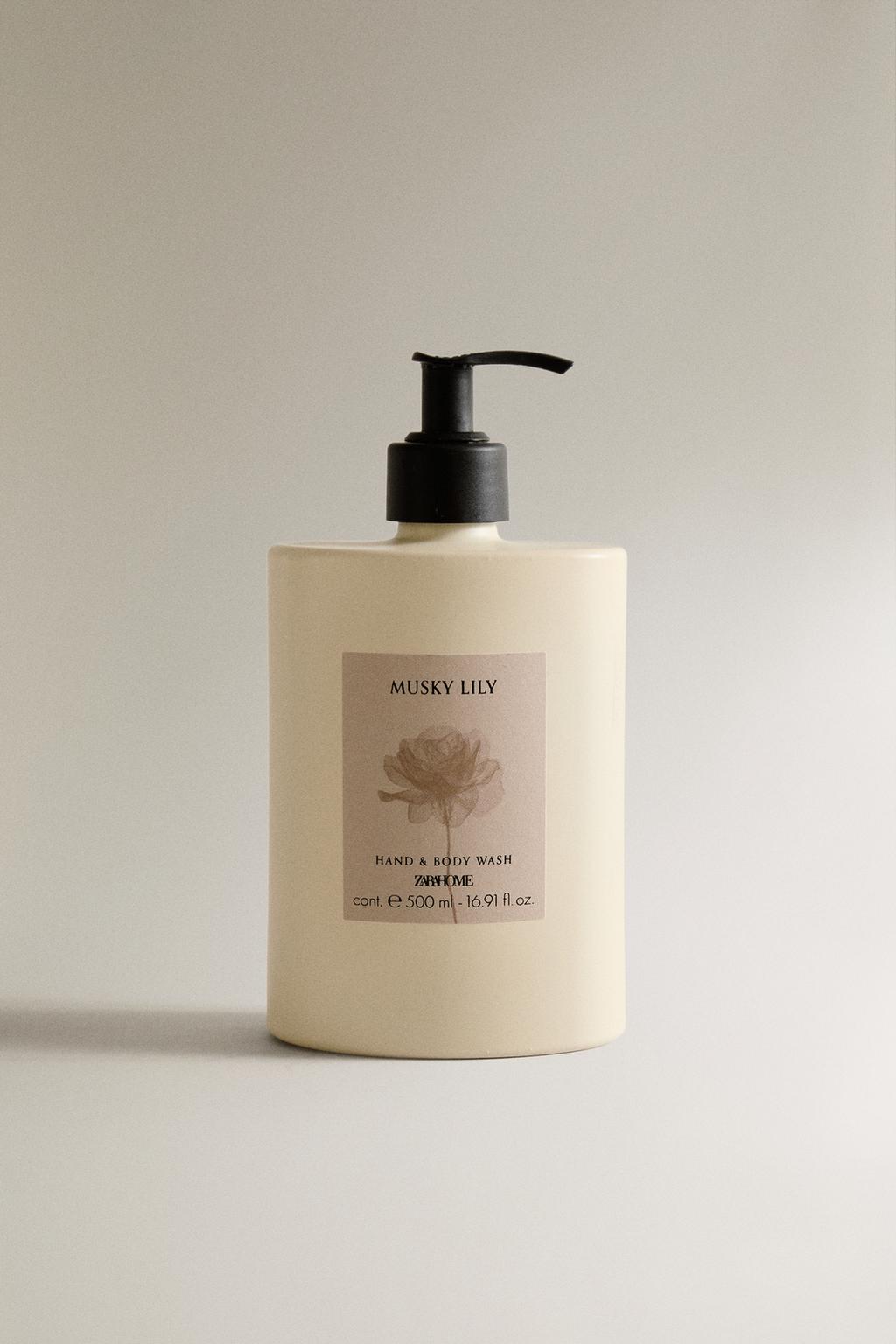 (500 мл) мыльная жидкость для рук musky lily