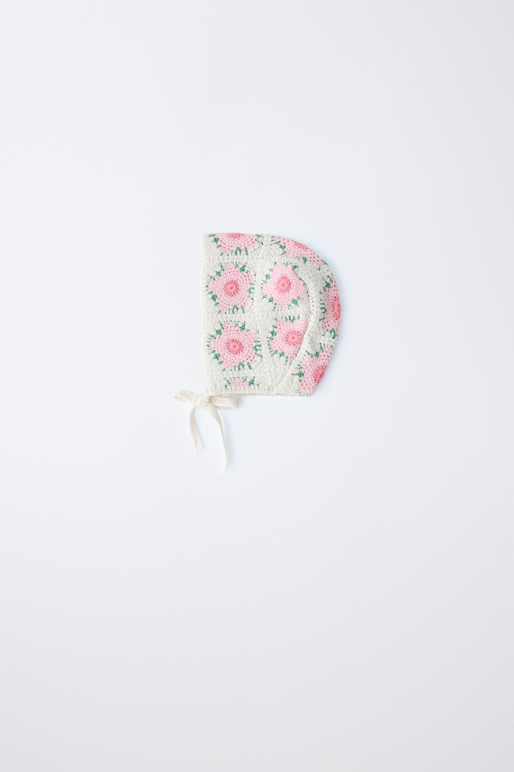 ЧЕПЧИК КРЮЧКОМ С ЦВЕТАМИ