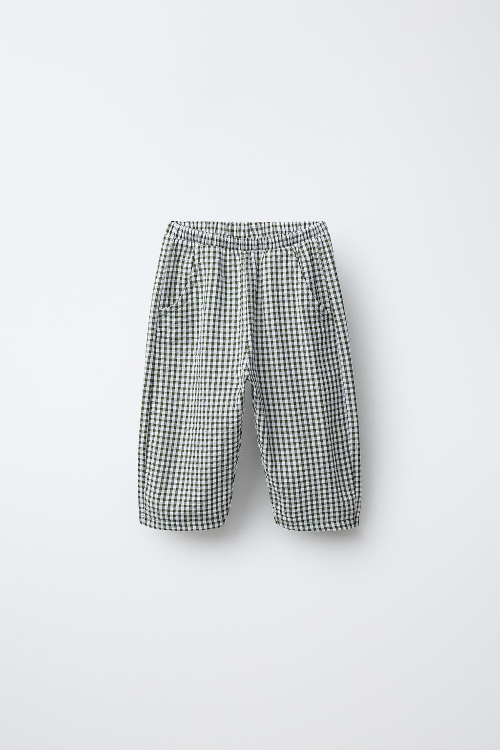 БРЮКИ Багги В КЛЕТКУ ВИШИ