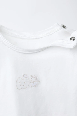 Футболка с гладкой вышивкой- Заказать в России