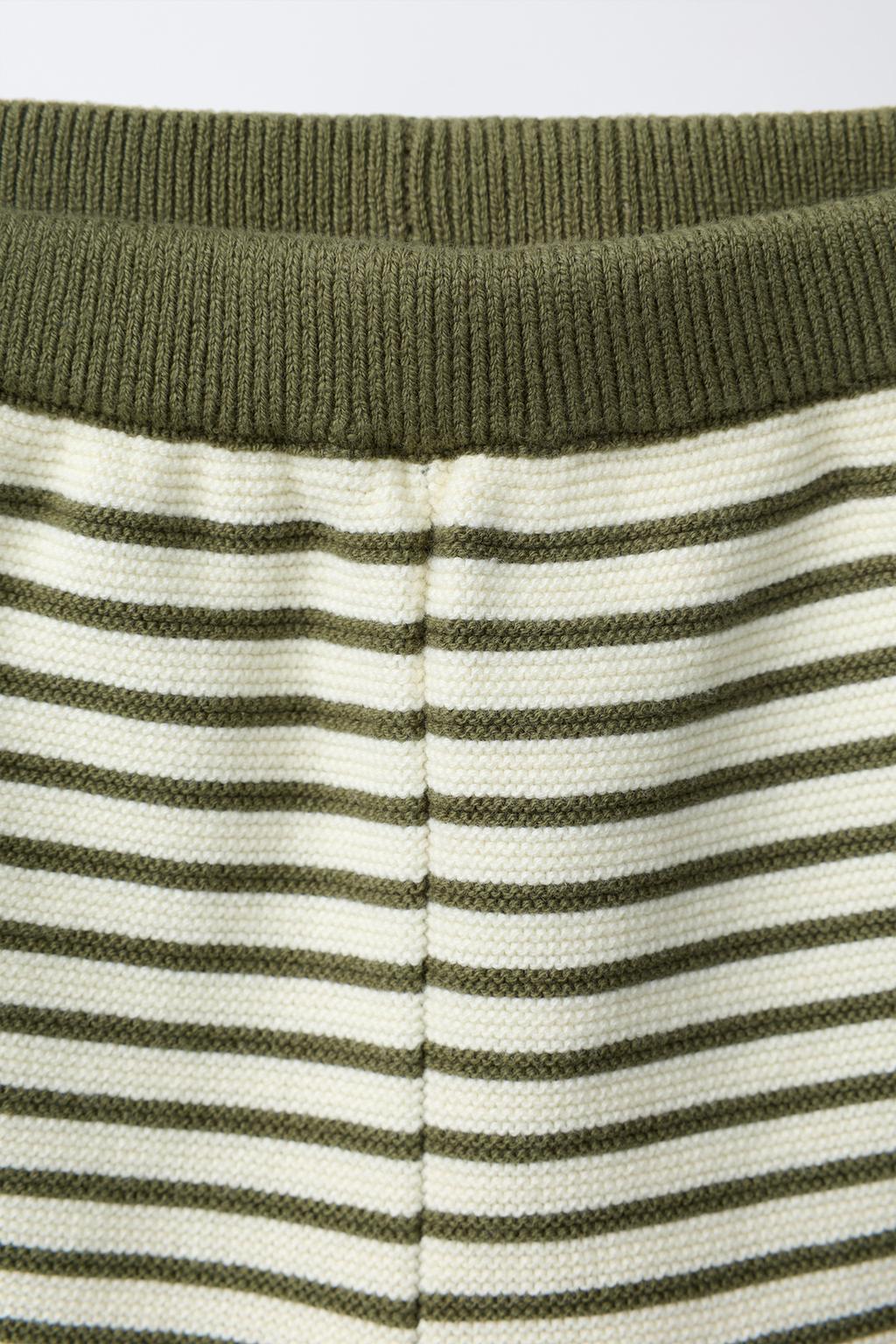 ТРИКОТАЖНЫЕ ШОРТЫ В ПОЛОСКУ