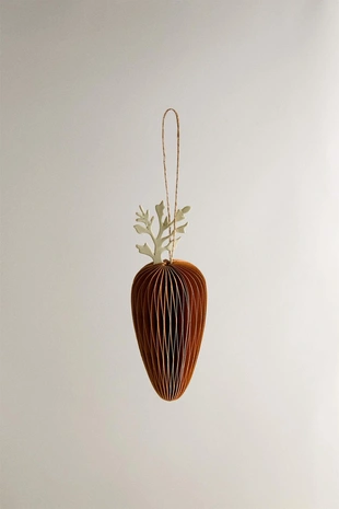 Набор декоративных бумажных украшений морковные ошейники (набор из 2)- Заказать в России