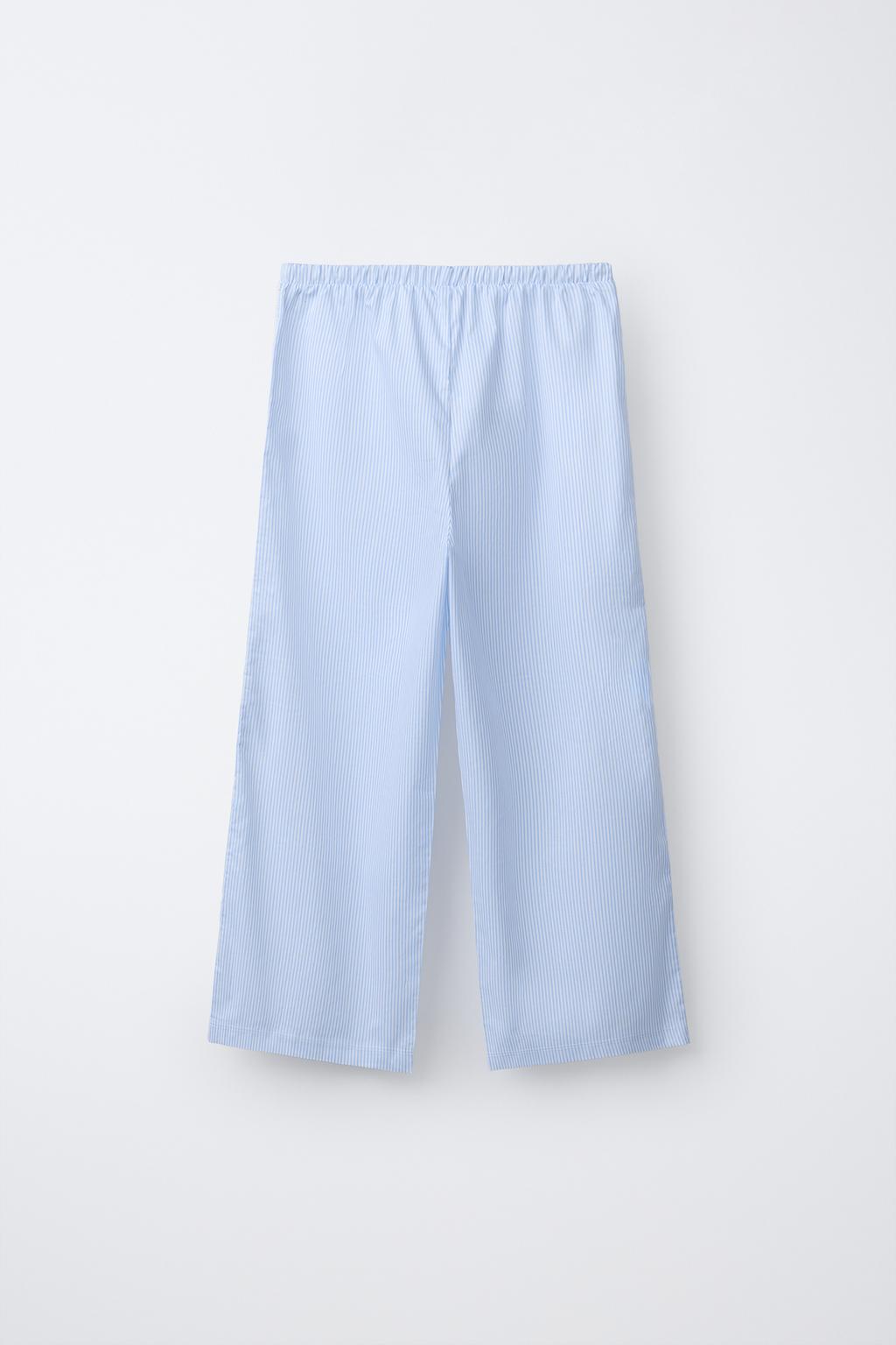 6-14 ЛЕТ/ПИЖАМА С МИШКОЙ И ПОЛОСКАМИ