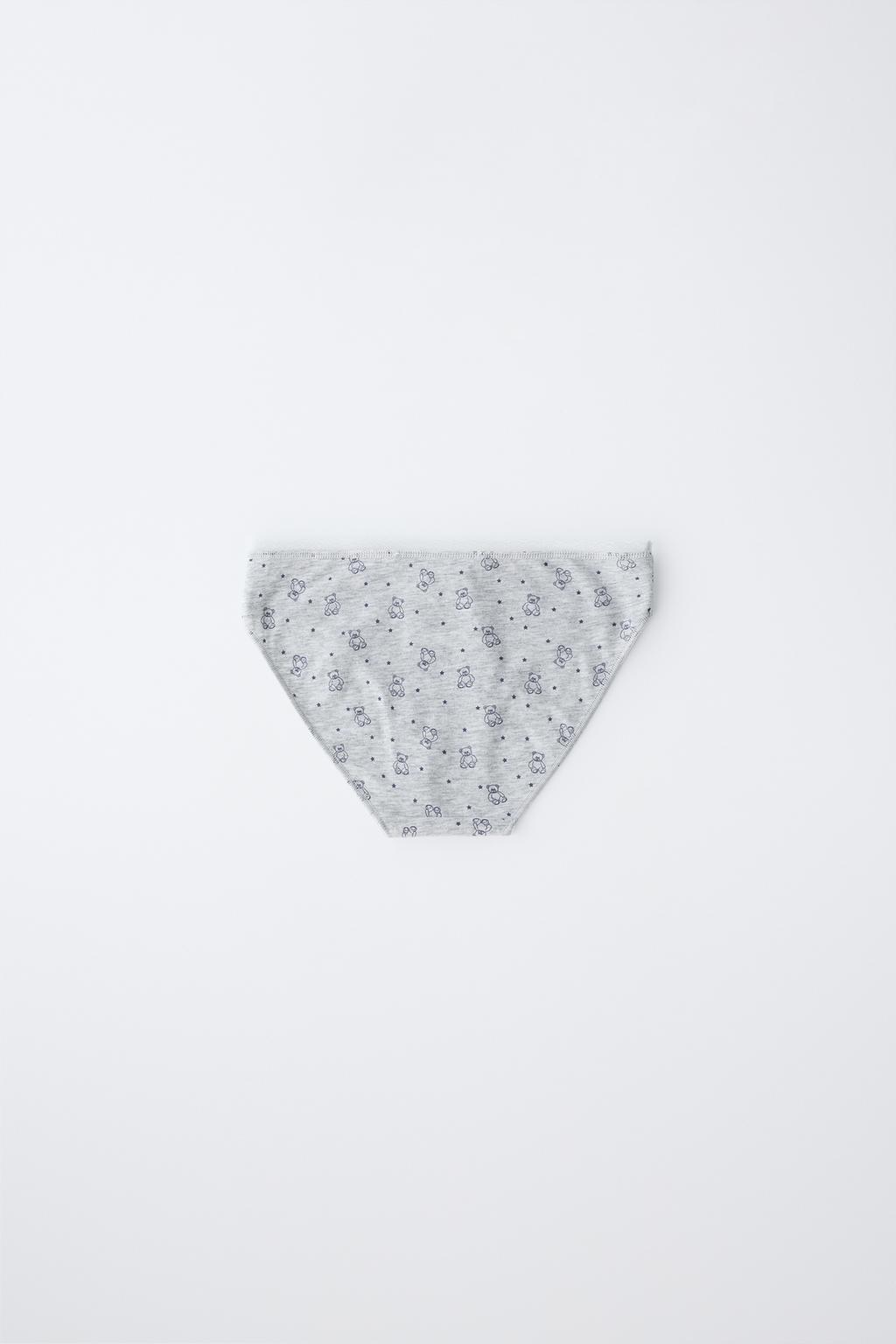 6-14 ЛЕТ/ НАБОР ИЗ ШЕСТИ ТРУСОВ С МЕДВЕДЯМИ