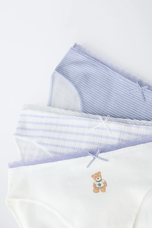 6-14 лет/ набор из шести трусов с медведями- Заказать в России