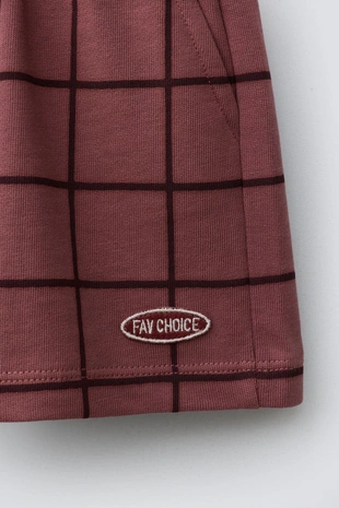 Шорты в клетку