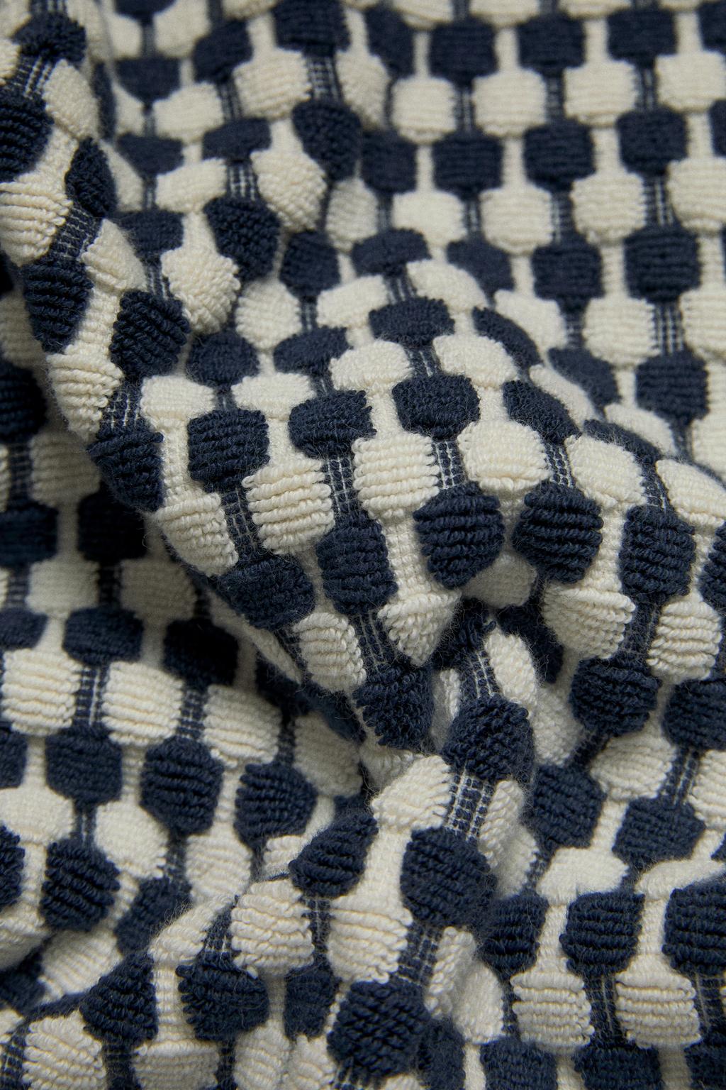 Фактурный вафельный коврик для ванны