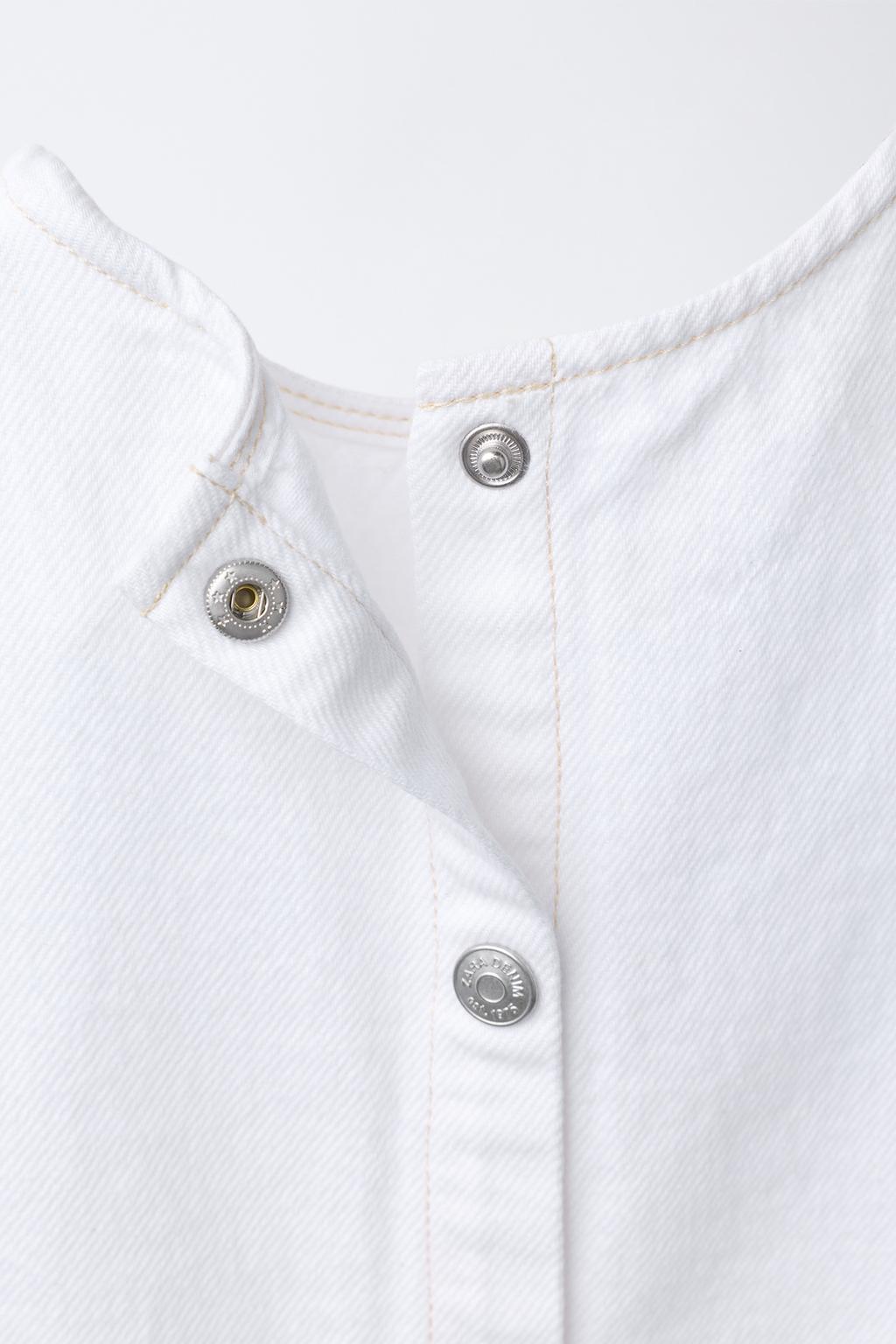 ДЖИНСОВЫЙ ТОП С ВОЛАНАМИ