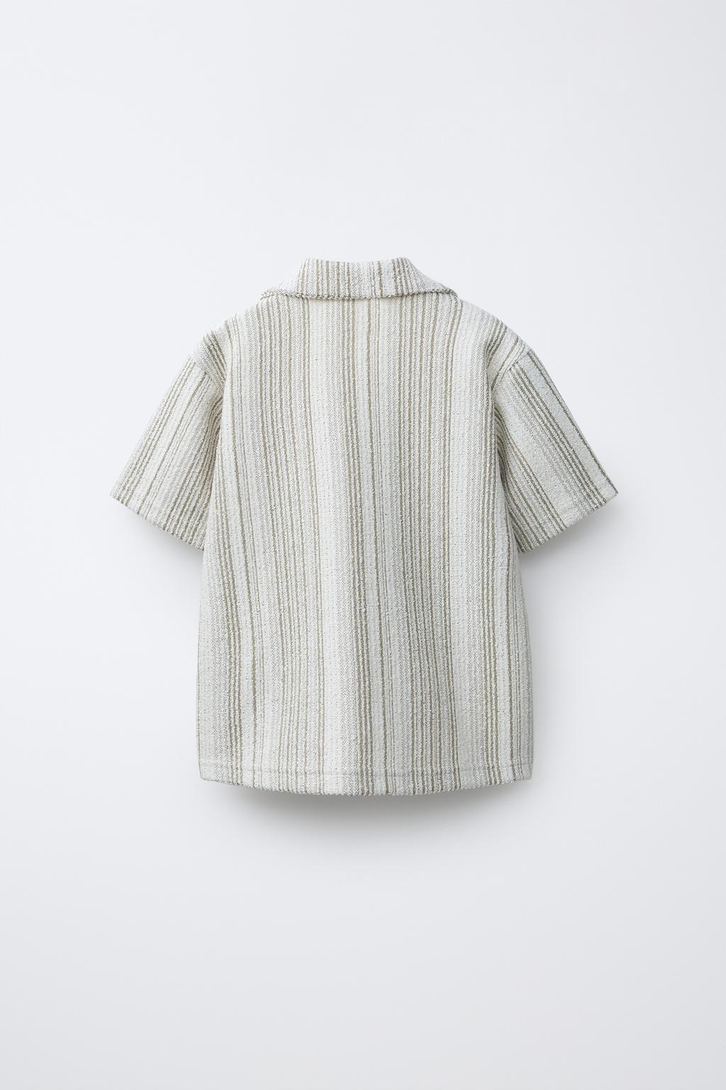 ТРИКОТАЖНАЯ РУБАШКА В ПОЛОСКУ