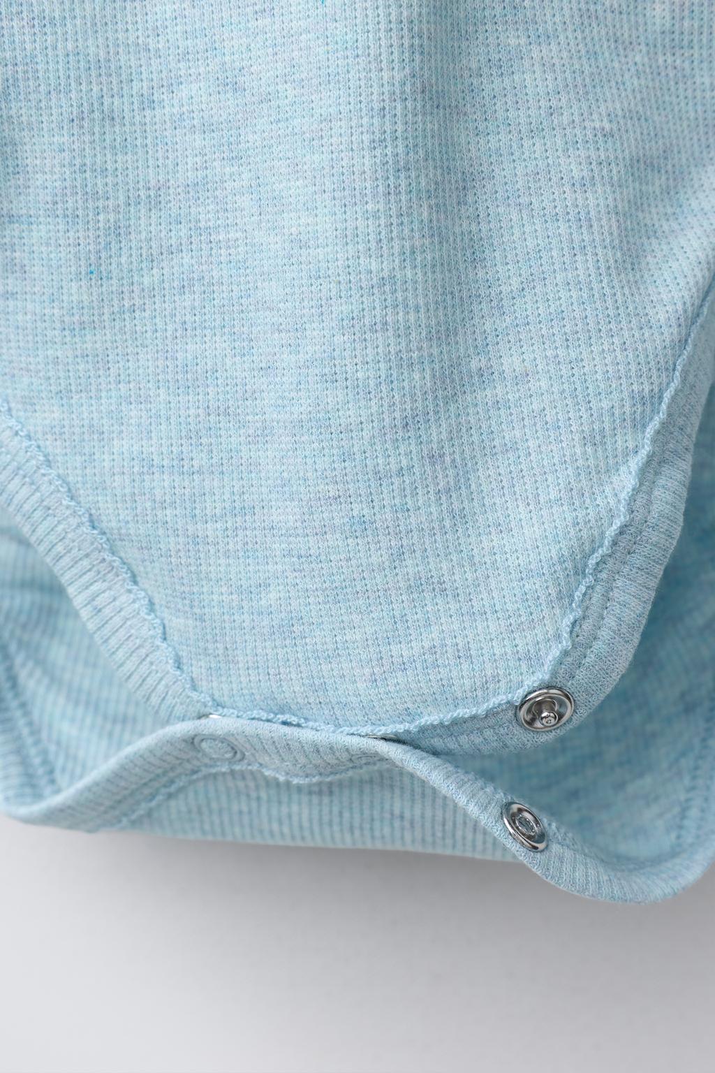 НАБОР ИЗ ТРЕХ БОДИ В РУБЧИК С ВЫРЕЗОМ КИМОНО