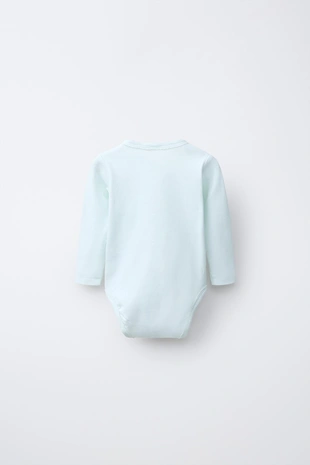 Набор из трех боди в рубчик с вырезом кимоно- Заказать в России