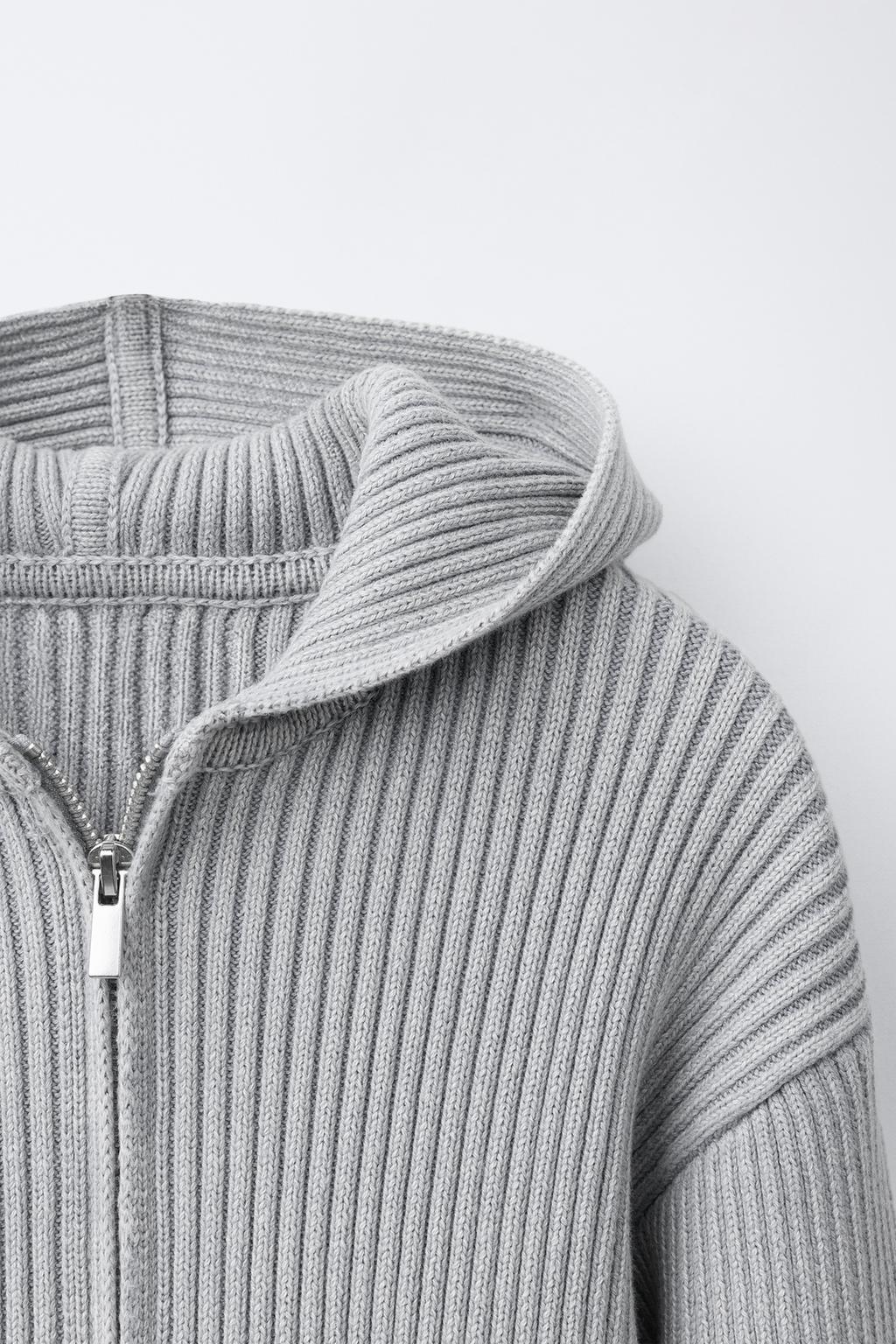 КАРДИГАН С КАПЮШОНОМ И МОЛНИЕЙ