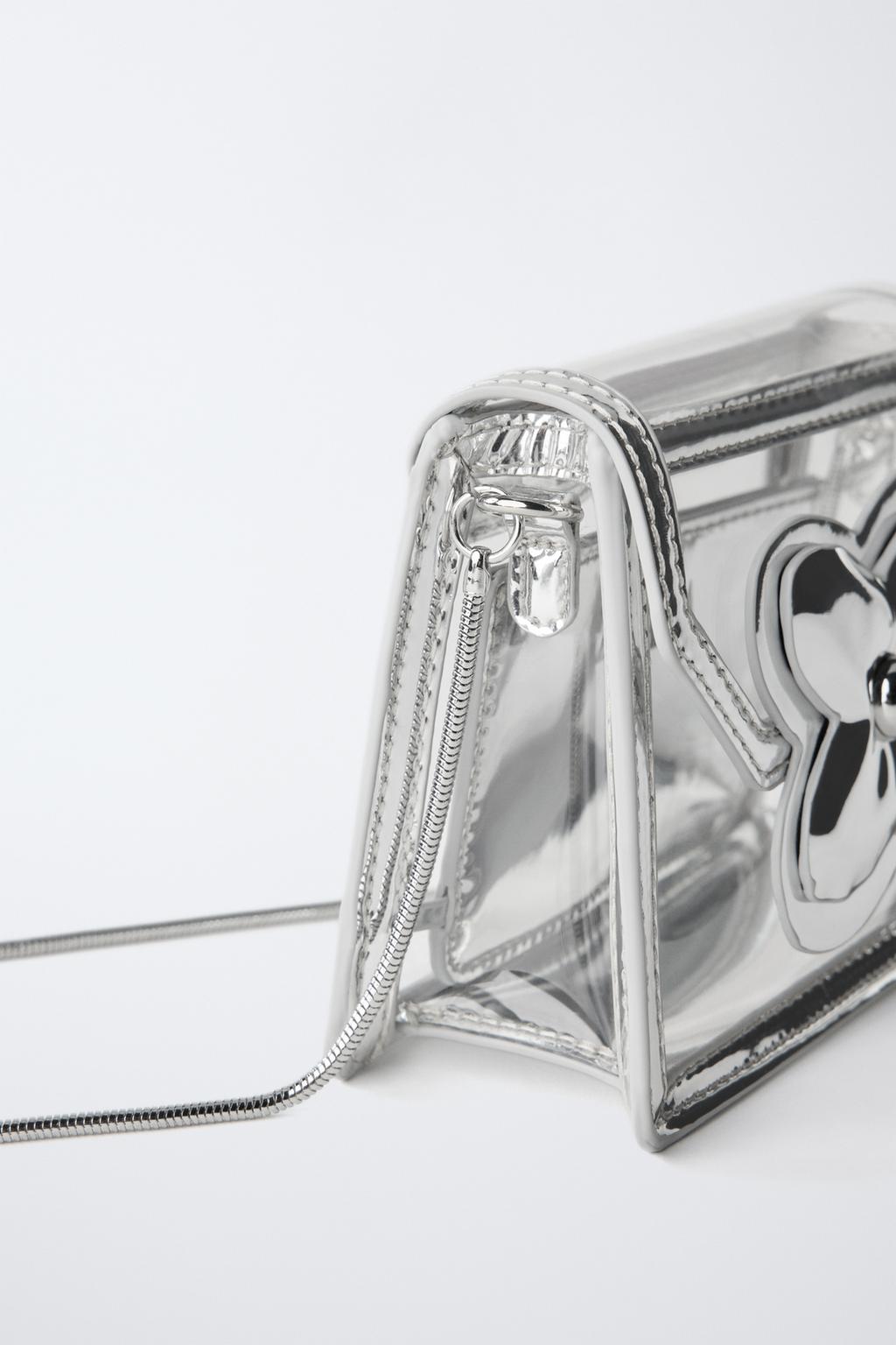 СУМКА С ЦВЕТОЧНОЙ ДЕТАЛЬЮ