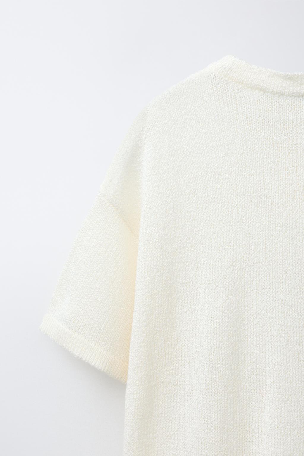 ФУТБОЛКА ИЗ ТРИКОТАЖА В СТИЛЕ РУСТИК