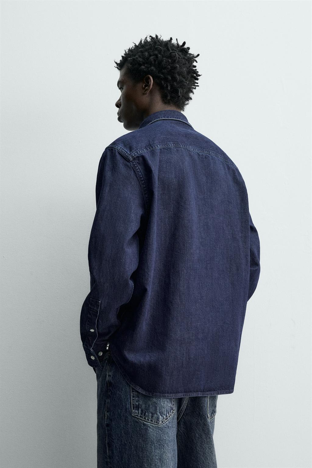 ДЖИНСОВАЯ РУБАШКА КЛАССИЧЕСКОГО КРОЯ