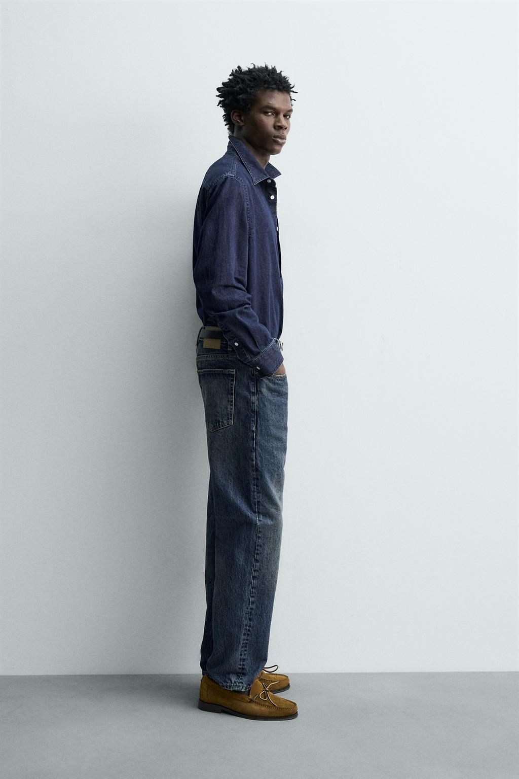 ДЖИНСОВАЯ РУБАШКА КЛАССИЧЕСКОГО КРОЯ