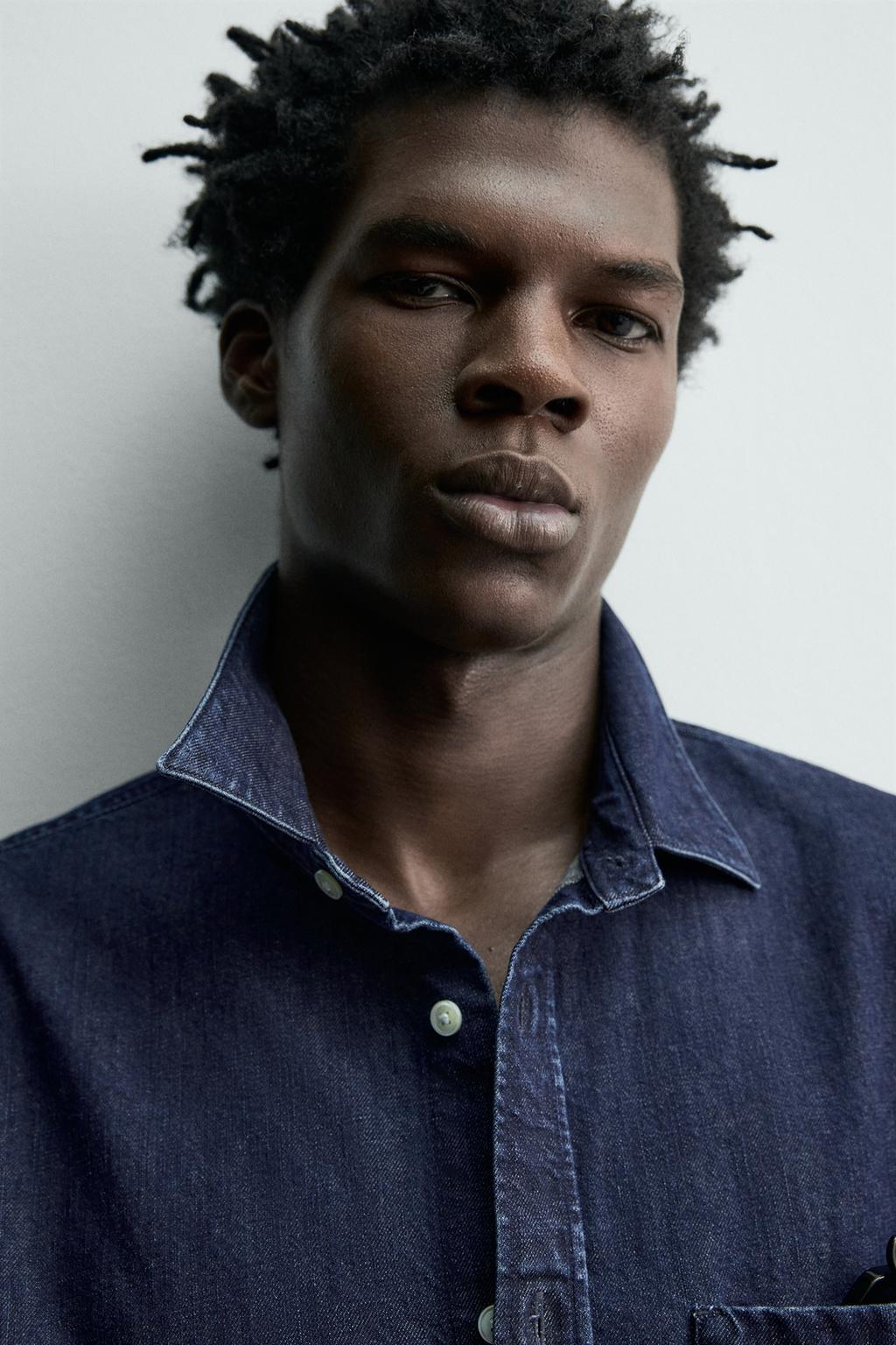 ДЖИНСОВАЯ РУБАШКА КЛАССИЧЕСКОГО КРОЯ