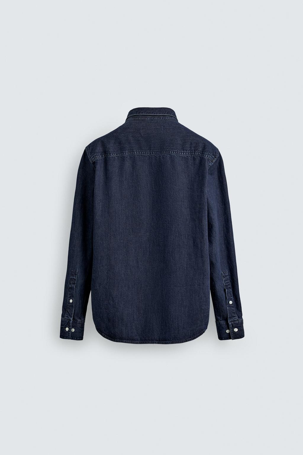 ДЖИНСОВАЯ РУБАШКА КЛАССИЧЕСКОГО КРОЯ