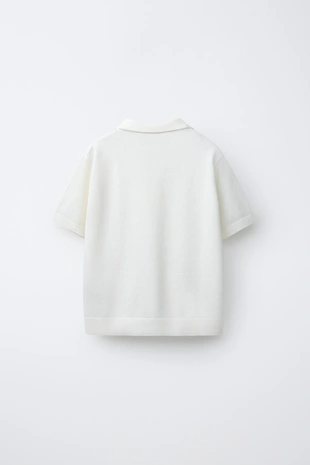 Поло из ткани пике