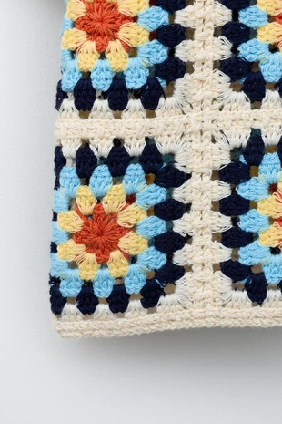 Рубашка из кружева кроше- Заказать в России