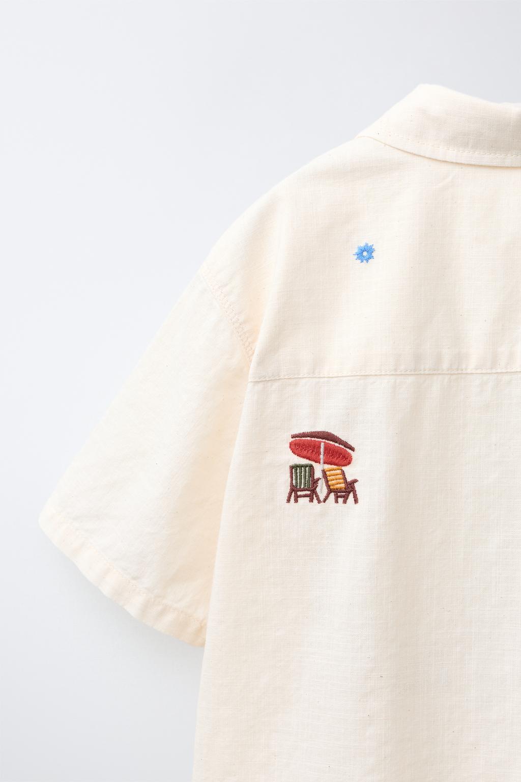 РУБАШКА С ВЫШИВКОЙ