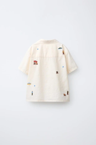 Рубашка с вышивкой- Заказать в России