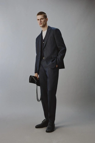 Костюмные брюки из 100% льна