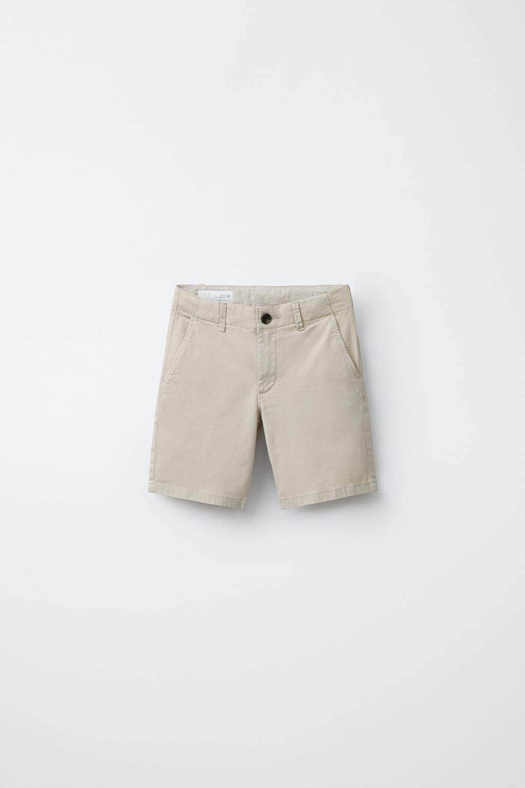 БАЗОВЫЕ ШОРТЫ-БЕРМУДЫ ЧИНОС 