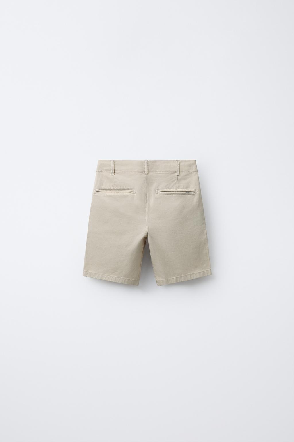 БАЗОВЫЕ ШОРТЫ-БЕРМУДЫ ЧИНОС 