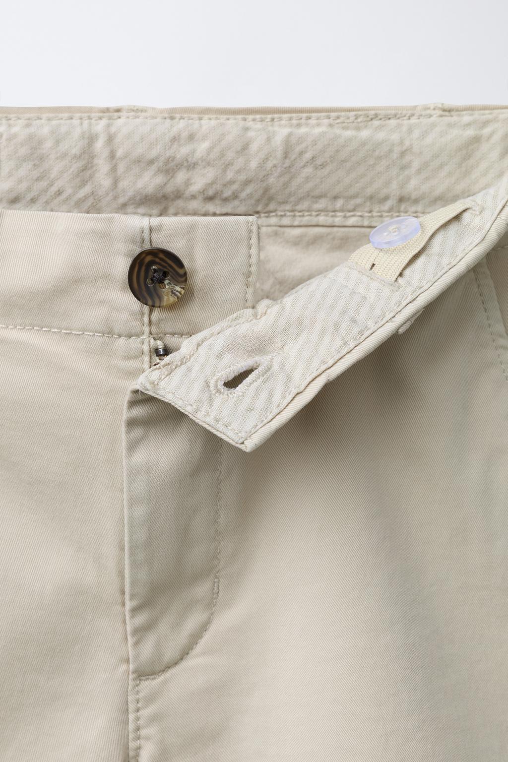 БАЗОВЫЕ ШОРТЫ-БЕРМУДЫ ЧИНОС 